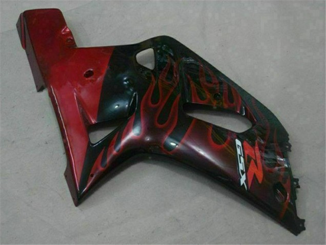 Carénage Suzuki GSXR 600 / 750 K1 K2 K3 01-03 - Noir Rouge Carénage Suzuki GSXR 600 / 750 K1 K2 K3 01-03 - Noir Rouge