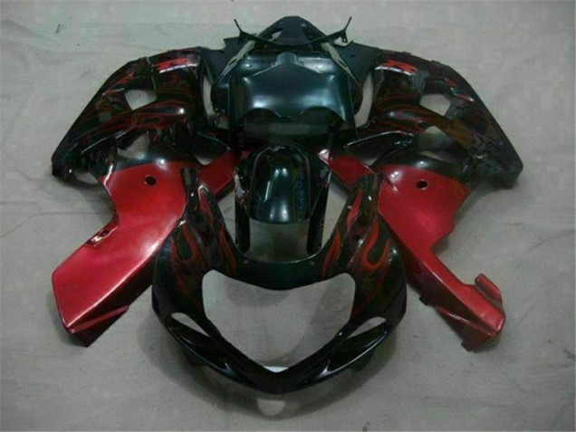 Carénage Suzuki GSXR 600 / 750 K1 K2 K3 01-03 - Noir Rouge Carénage Suzuki GSXR 600 / 750 K1 K2 K3 01-03 - Noir Rouge