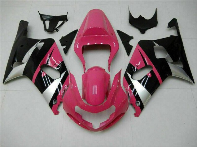 Carénage Suzuki GSXR 600 / 750 K1 K2 K3 01-03 - Rose Noir Carénage Suzuki GSXR 600 / 750 K1 K2 K3 01-03 - Rose Noir