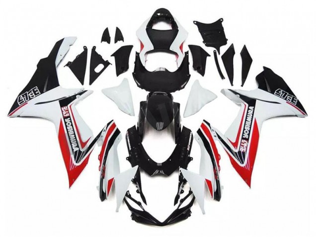 Carénage Suzuki GSXR 600 / 750 K11 11-24 - Blanc Rouge Noir Carénage Suzuki GSXR 600 / 750 K11 11-24 - Blanc Rouge Noir