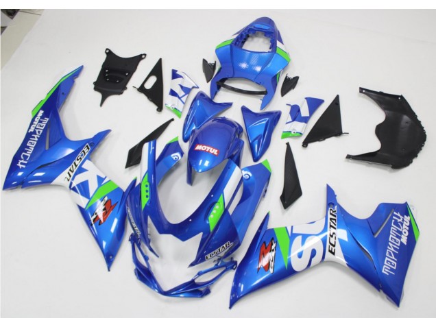 Carénage Suzuki GSXR 600 / 750 K11 11-24 - Bleu Blanc Vert Carénage Suzuki GSXR 600 / 750 K11 11-24 - Bleu Blanc Vert