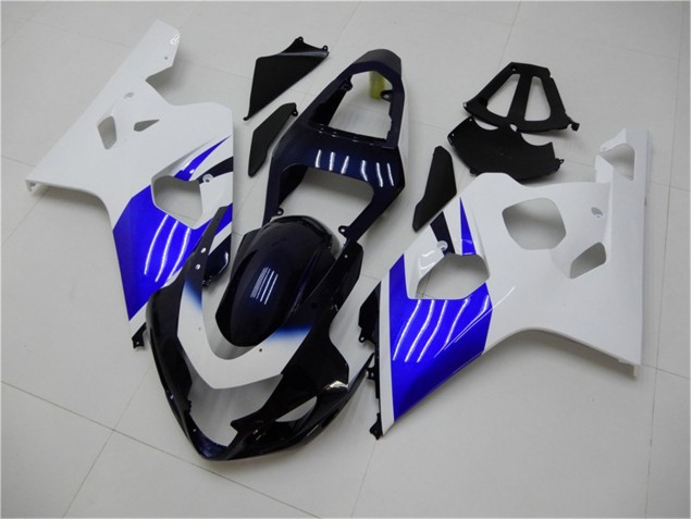 Carénage Suzuki GSXR 600 / 750 K4 04-05 - Blanc Bleu Carénage Suzuki GSXR 600 / 750 K4 04-05 - Blanc Bleu