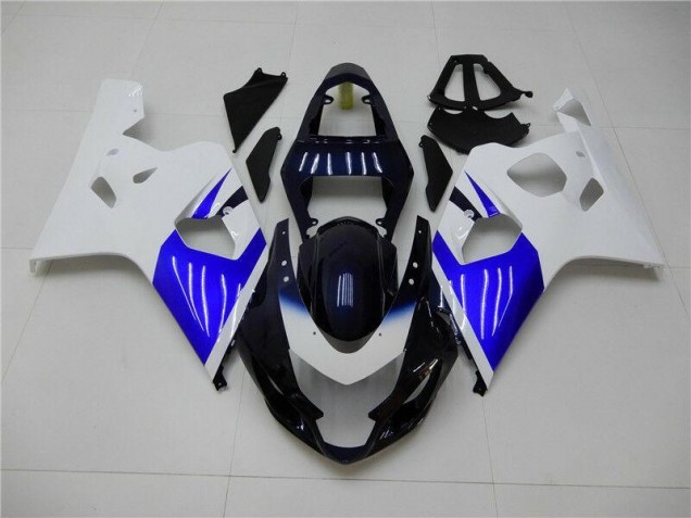 Carénage Suzuki GSXR 600 / 750 K4 04-05 - Blanc Bleu Carénage Suzuki GSXR 600 / 750 K4 04-05 - Blanc Bleu