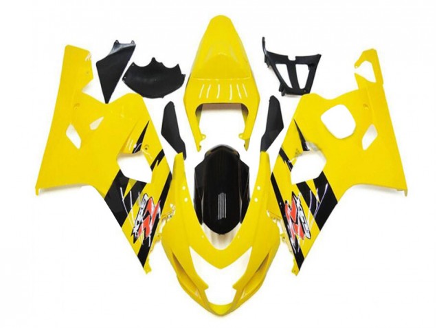 Carénage Suzuki GSXR 600 / 750 K4 04-05 - Jaune Noir Carénage Suzuki GSXR 600 / 750 K4 04-05 - Jaune Noir