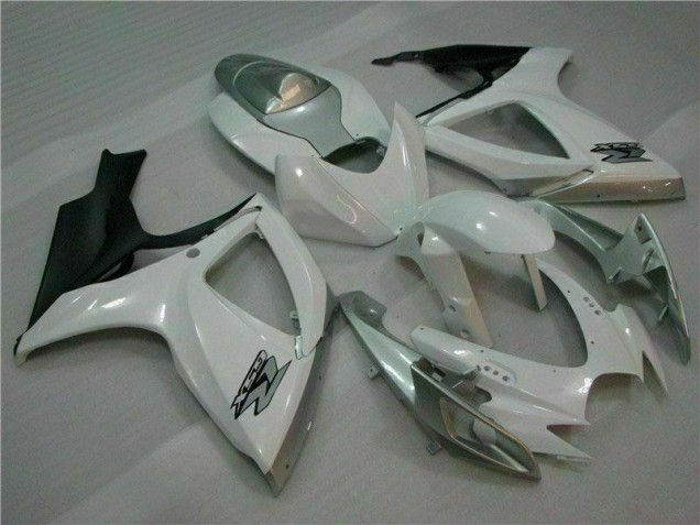 Carénage Suzuki GSXR 600 / 750 K6 06-07 - Blanc Argent Carénage Suzuki GSXR 600 / 750 K6 06-07 - Blanc Argent