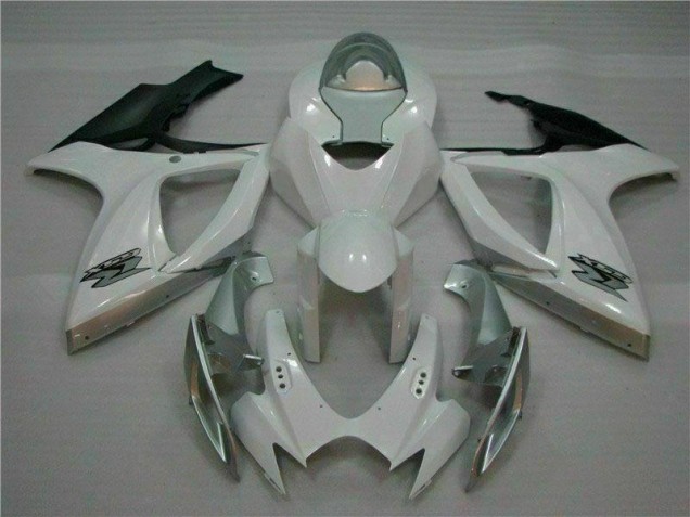 Carénage Suzuki GSXR 600 / 750 K6 06-07 - Blanc Argent Carénage Suzuki GSXR 600 / 750 K6 06-07 - Blanc Argent