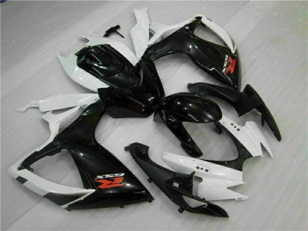Carénage Suzuki GSXR 600 / 750 K6 06-07 - Blanc Noir Carénage Suzuki GSXR 600 / 750 K6 06-07 - Blanc Noir