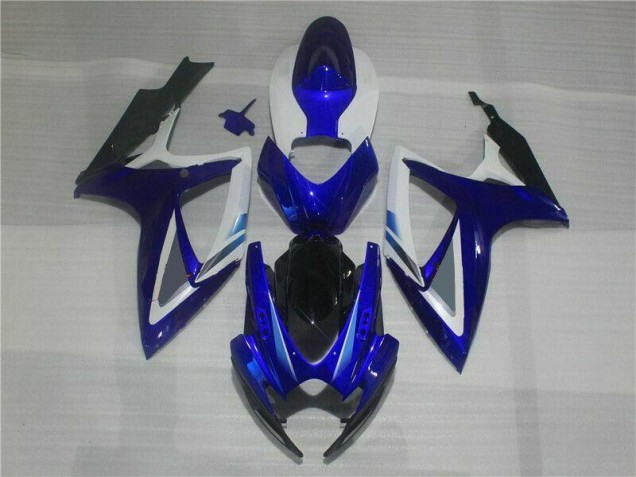 Carénage Suzuki GSXR 600 / 750 K6 06-07 - Bleu Blanc Carénage Suzuki GSXR 600 / 750 K6 06-07 - Bleu Blanc