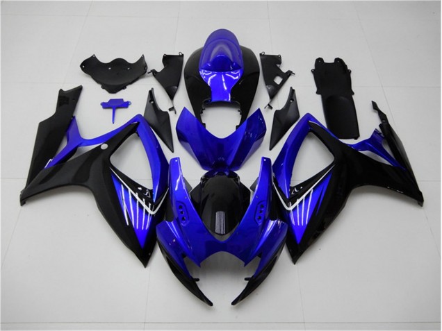 Carénage Suzuki GSXR 600 / 750 K6 06-07 - Bleu Noir Carénage Suzuki GSXR 600 / 750 K6 06-07 - Bleu Noir