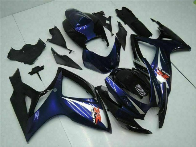 Carénage Suzuki GSXR 600 / 750 K6 06-07 - Noir Bleu Carénage Suzuki GSXR 600 / 750 K6 06-07 - Noir Bleu