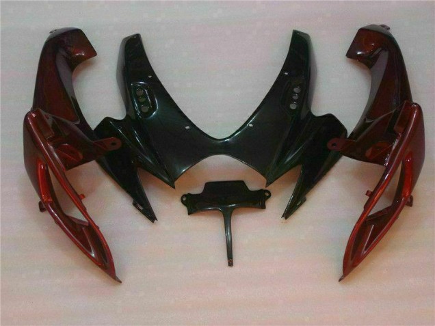Carénage Suzuki GSXR 600 / 750 K6 06-07 - Noir Rouge Carénage Suzuki GSXR 600 / 750 K6 06-07 - Noir Rouge