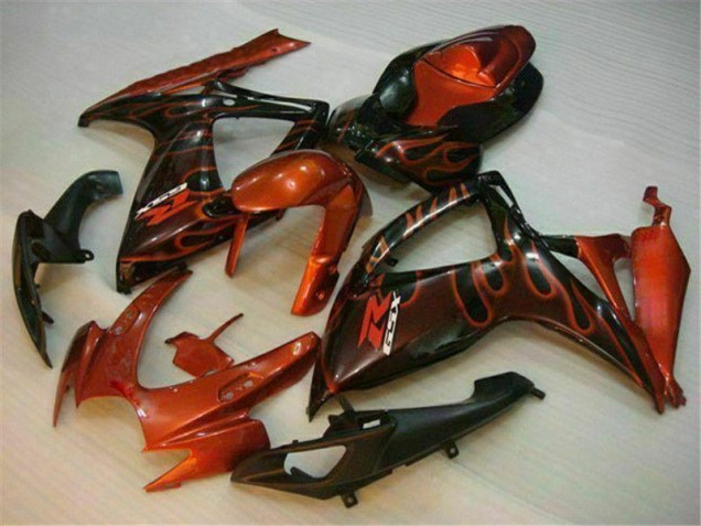 Carénage Suzuki GSXR 600 / 750 K6 06-07 - Rouge Carénage Suzuki GSXR 600 / 750 K6 06-07 - Rouge