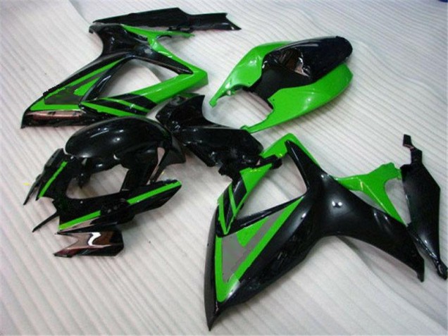 Carénage Suzuki GSXR 600 / 750 K6 06-07 - Vert Noir Carénage Suzuki GSXR 600 / 750 K6 06-07 - Vert Noir