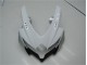Carénage Suzuki GSXR 600 / 750 K8 08-10 - Blanc Argent Bleu Carénage Suzuki GSXR 600 / 750 K8 08-10 - Blanc Argent Bleu