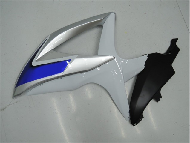 Carénage Suzuki GSXR 600 / 750 K8 08-10 - Blanc Argent Bleu Carénage Suzuki GSXR 600 / 750 K8 08-10 - Blanc Argent Bleu
