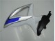 Carénage Suzuki GSXR 600 / 750 K8 08-10 - Blanc Argent Bleu Carénage Suzuki GSXR 600 / 750 K8 08-10 - Blanc Argent Bleu