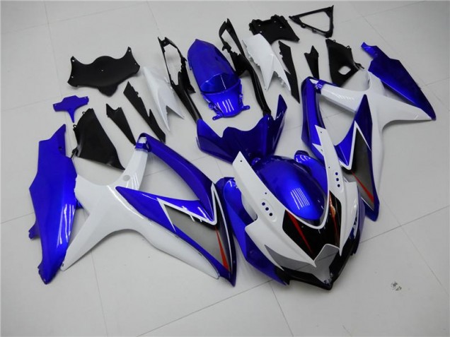 Carénage Suzuki GSXR 600 / 750 K8 08-10 - Blanc Bleu Carénage Suzuki GSXR 600 / 750 K8 08-10 - Blanc Bleu