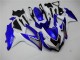 Carénage Suzuki GSXR 600 / 750 K8 08-10 - Blanc Bleu Carénage Suzuki GSXR 600 / 750 K8 08-10 - Blanc Bleu