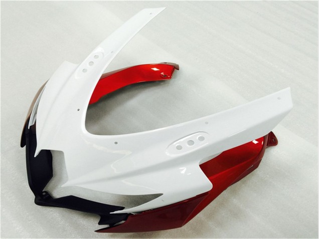 Carénage Suzuki GSXR 600 / 750 K8 08-10 - Blanc Rouge Noir Carénage Suzuki GSXR 600 / 750 K8 08-10 - Blanc Rouge Noir