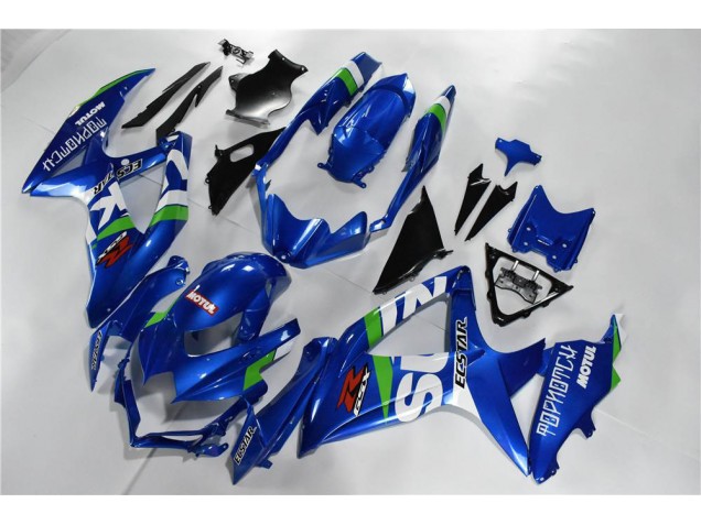 Carénage Suzuki GSXR 600 / 750 K8 08-10 - Bleu Blanc Vert Carénage Suzuki GSXR 600 / 750 K8 08-10 - Bleu Blanc Vert
