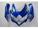 Carénage Suzuki GSXR 600 / 750 K8 08-10 - Bleu Blanc Vert Carénage Suzuki GSXR 600 / 750 K8 08-10 - Bleu Blanc Vert