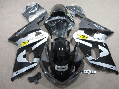 Carénage Suzuki GSXR 600 K1 K2 K3 01-03 - Noir Blanc