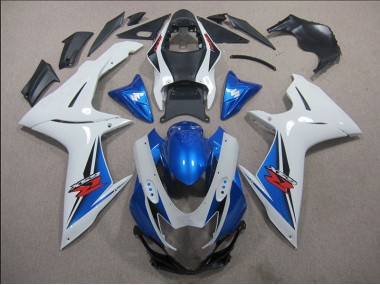 Carénage Suzuki GSXR 600 K11 11-24 - Blanc Bleu