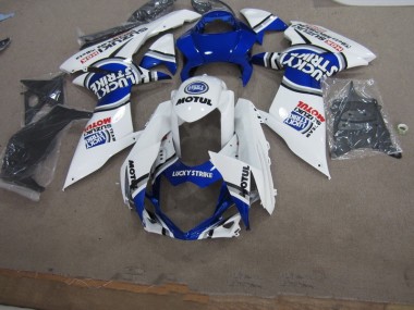 Carénage Suzuki GSXR 600 K11 11-24 - Bleu Blanc Lucky Strike Motul