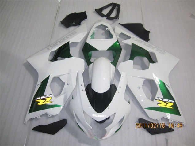 Carénage Suzuki GSXR 600 K4 04-05 - Blanc Vert Carénage Suzuki GSXR 600 K4 04-05 - Blanc Vert