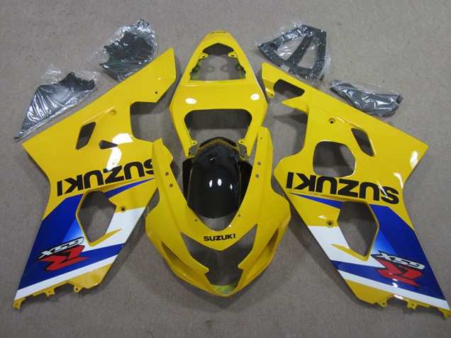 Carénage Suzuki GSXR 600 K4 04-05 - Jaune Bleu Carénage Suzuki GSXR 600 K4 04-05 - Jaune Bleu