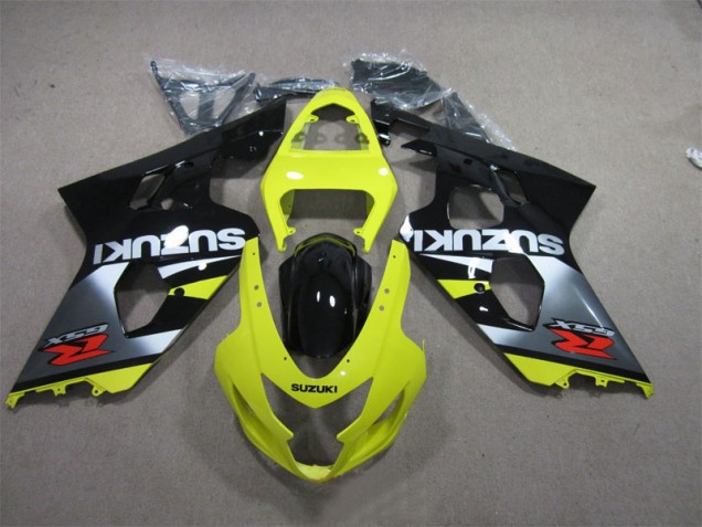 Carénage Suzuki GSXR 600 K4 04-05 - Jaune Noir Carénage Suzuki GSXR 600 K4 04-05 - Jaune Noir