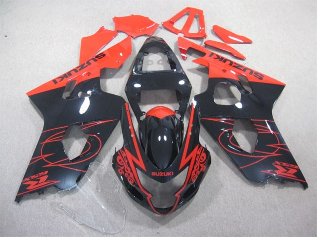 Carénage Suzuki GSXR 600 K4 04-05 - Noir Rouge Carénage Suzuki GSXR 600 K4 04-05 - Noir Rouge