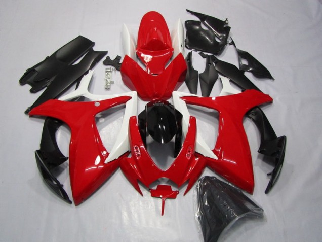 Carénage Suzuki GSXR 600 K6 06-07 - Rouge Noir Carénage Suzuki GSXR 600 K6 06-07 - Rouge Noir