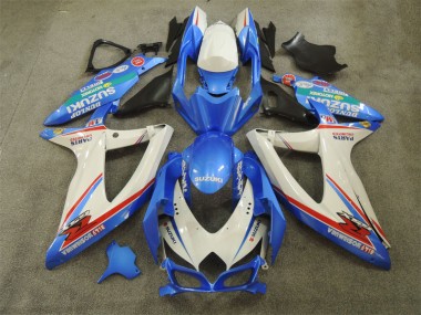 Carénage Suzuki GSXR 600 K8 08-10 - Bleu Blanc avec Décalque
