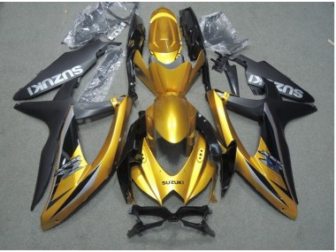 Carénage Suzuki GSXR 600 K8 08-10 - Noir Or