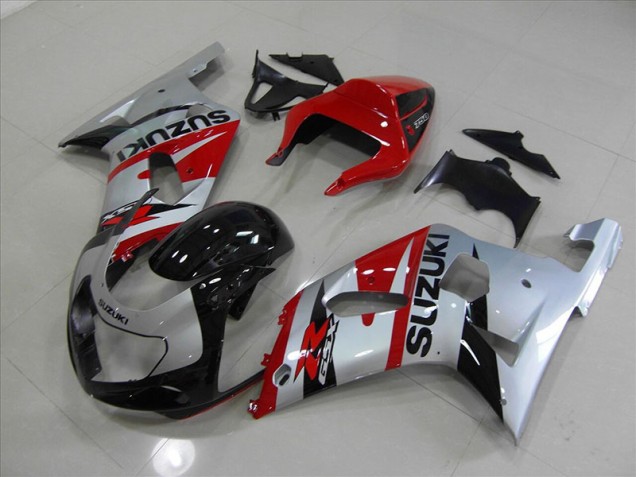 Carénage Suzuki GSXR 750 K1 K2 K3 01-03 - Noir Rouge Carénage Suzuki GSXR 750 K1 K2 K3 01-03 - Noir Rouge