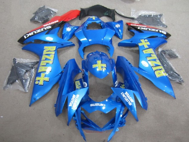 Carénage Suzuki GSXR 750 K11 11-24 - Bleu Jaune Rizla Carénage Suzuki GSXR 750 K11 11-24 - Bleu Jaune Rizla