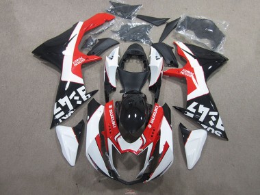 Carénage Suzuki GSXR 750 K11 11-24 - Noir Rouge