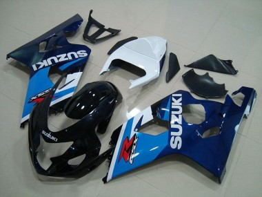 Carénage Suzuki GSXR 750 K4 04-05 - Bleu Blanc