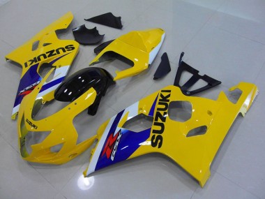 Carénage Suzuki GSXR 750 K4 04-05 - Jaune Bleu