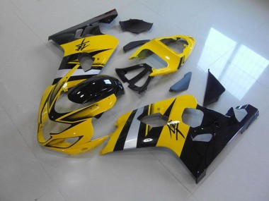 Carénage Suzuki GSXR 750 K4 04-05 - Jaune Noir