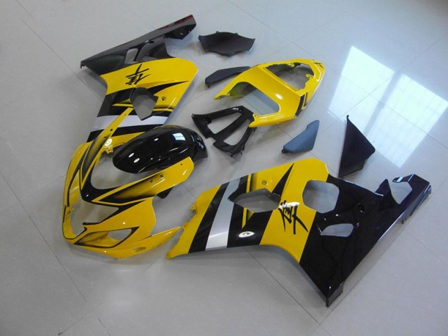 Carénage Suzuki GSXR 750 K4 04-05 - Jaune Noir Carénage Suzuki GSXR 750 K4 04-05 - Jaune Noir