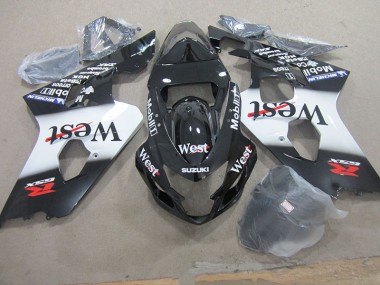 Carénage Suzuki GSXR 750 K4 04-05 - Noir West Mobil