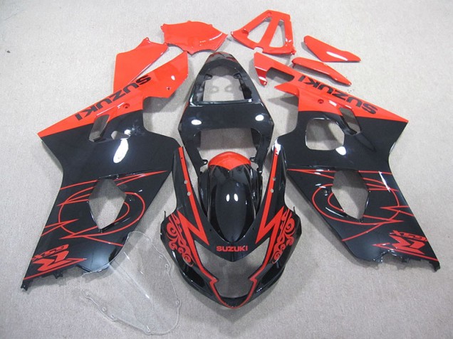 Carénage Suzuki GSXR 750 K4 04-05 - Rouge Noir Carénage Suzuki GSXR 750 K4 04-05 - Rouge Noir