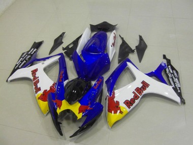 Carénage Suzuki GSXR 750 K6 06-07 - Bleu Blanc Red Bull