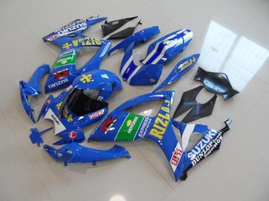 Carénage Suzuki GSXR 750 K6 06-07 - Bleu Jaune Rizla