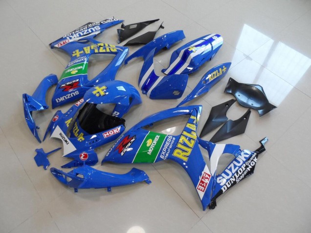 Carénage Suzuki GSXR 750 K6 06-07 - Bleu Jaune Rizla Carénage Suzuki GSXR 750 K6 06-07 - Bleu Jaune Rizla