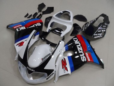 Carénage Suzuki TL1000R 98-03 - Blanc Bleu Motul