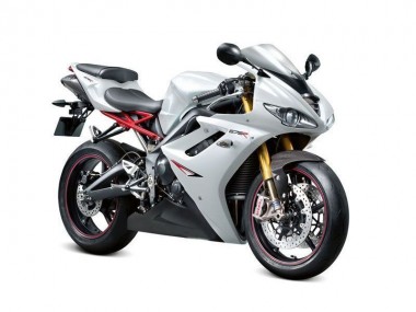 Carénage Triumph Daytona 675 Triple 09-12 - Blanc Nacré Noir