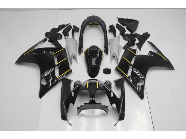 Carénage Yamaha FJR 1300 01-05 - Noir Jaune Carénage Yamaha FJR 1300 01-05 - Noir Jaune